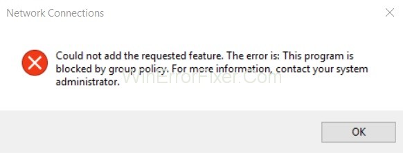 This Program is Blocked by Group Policy Error in Windows 10