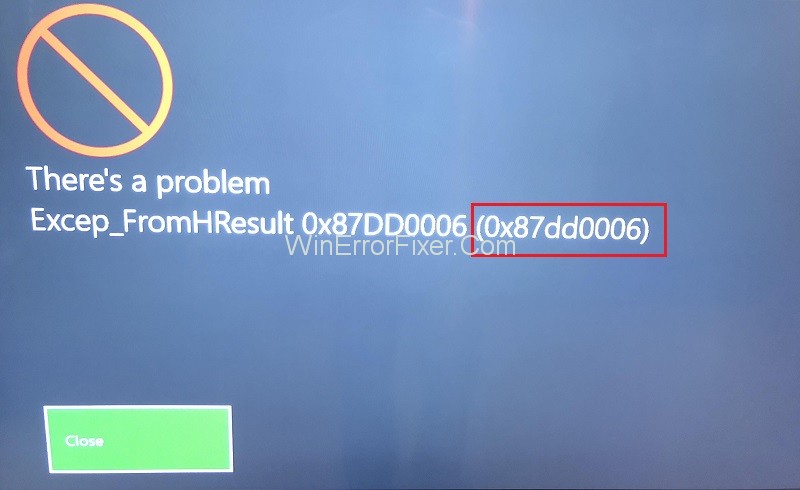 Xbox Sign in Error 0x87dd0006