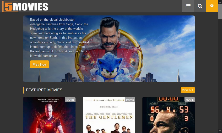 Sites Like 5movies to Watch Movies and TV Shows Online Free