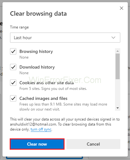 Find Internet History on Microsoft Edge and Clear it