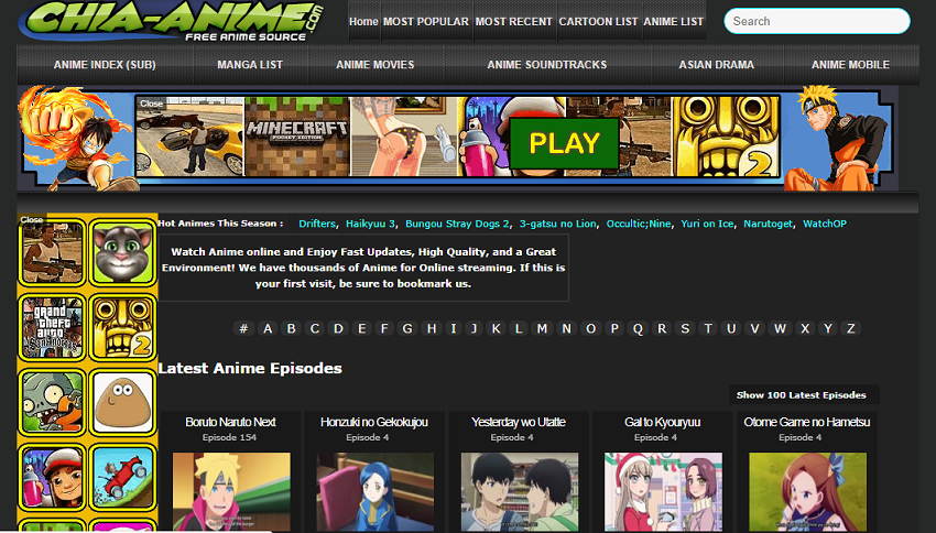 Best Sites Like Chia Anime to Watch Anime Online