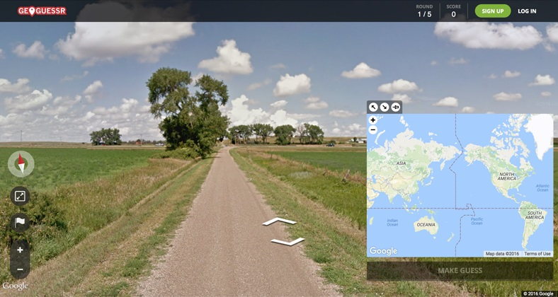 Geoguessr Browser Game