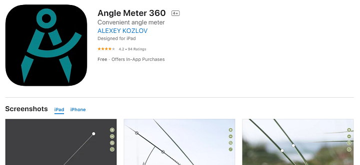 Angle meter 360