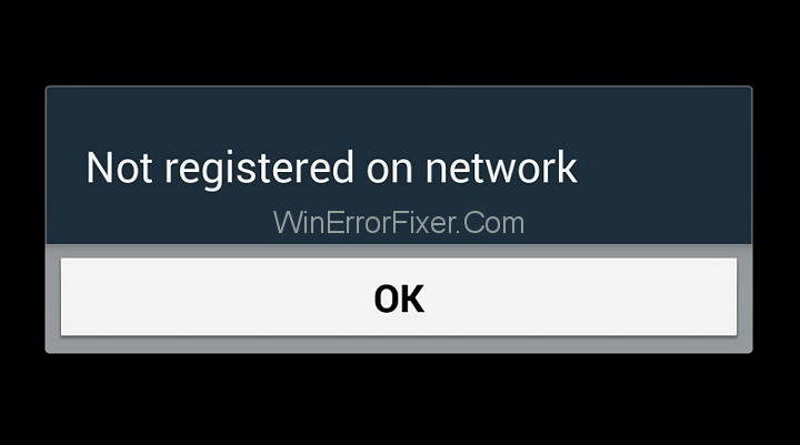 Not Registered Network