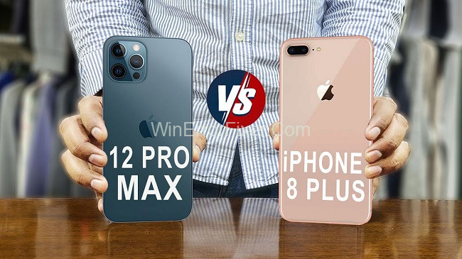 IPhone 12 Pro Max Size Vs IPhone 8 Plus