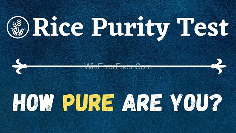 rice purity test score