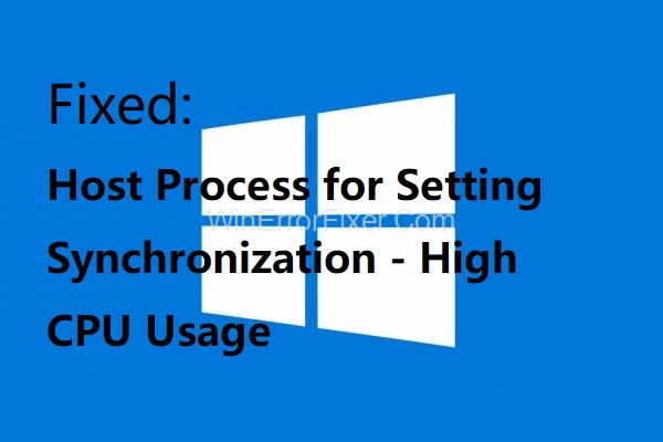 Host Process for Setting Synchronization