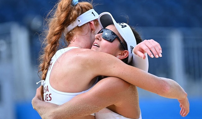 Why Do Beach Volleyball Players Hug After Every Point