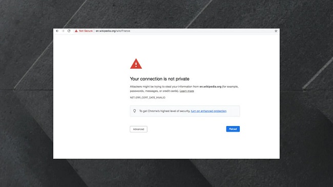 Chrome Says Not Secure'' But Certificate is Valid