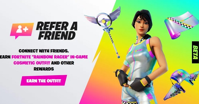 Epic Games Refer a Friend