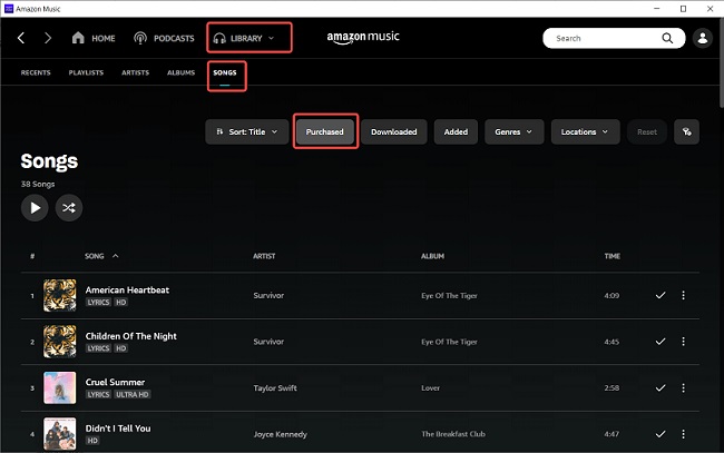 How To Download Amazon Music Using A Web Browser