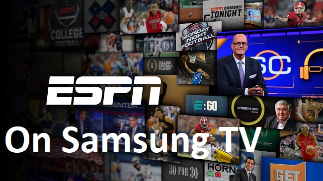 ESPN App on Samsung TV
