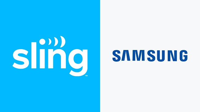 Sling.com/on Samsung