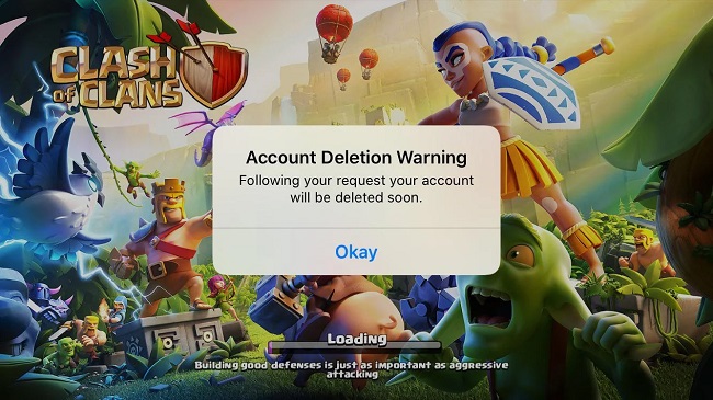 How To Delete A Clash of Clans Account