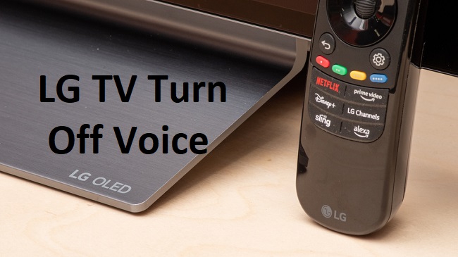 LG TV Turn Off Voice