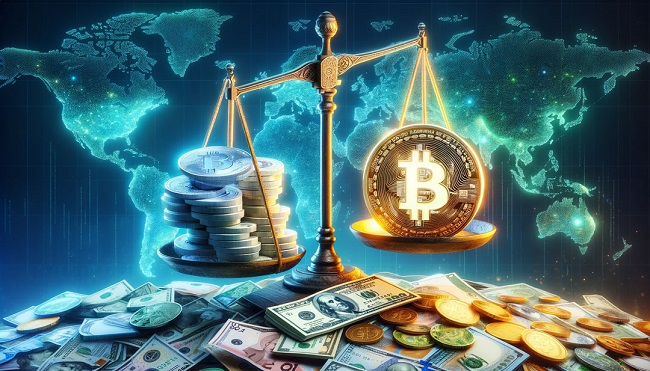 Comparative Analysis: Bitcoin versus Traditional Currencies