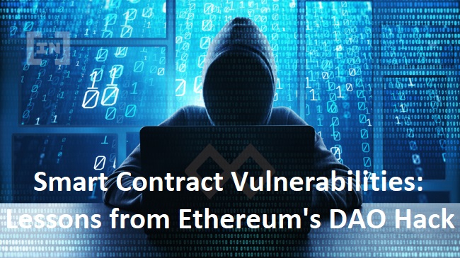 Smart Contract Vulnerabilities: Lessons from Ethereum's DAO Hack