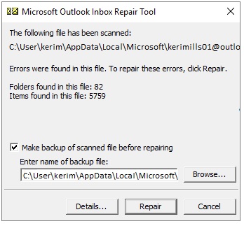How To Repair Outlook on Windows 10/11?