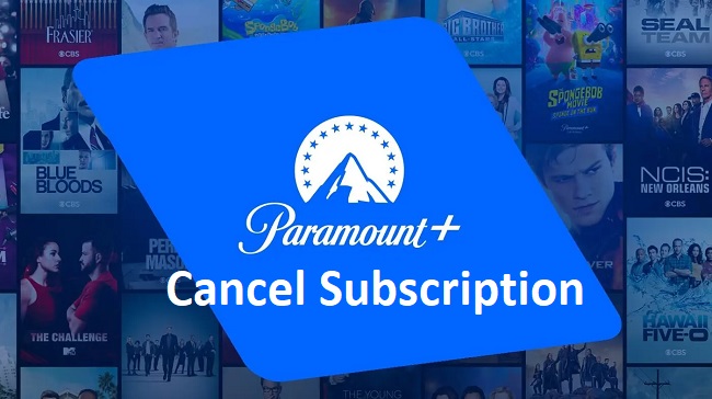 Paramount Plus Cancel Subscription