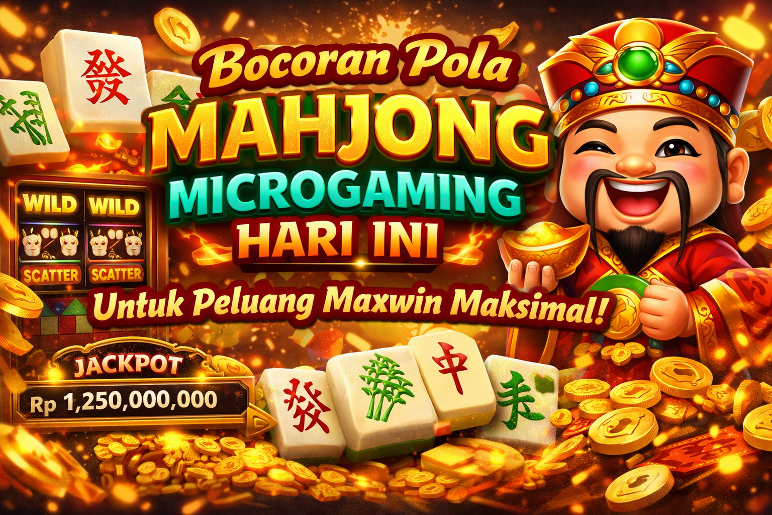 Bocoran Pola Mahjong Microgaming Hari Ini untuk Peluang Maxwin Maksimal 🔥