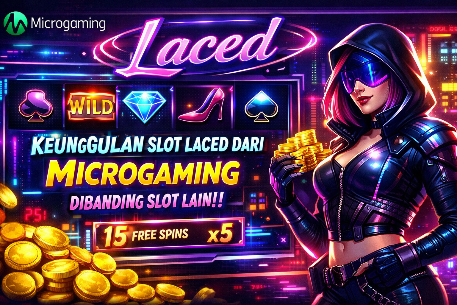 Keunggulan Slot Laced dari Microgaming Dibanding Slot Lain 🎰🔥
