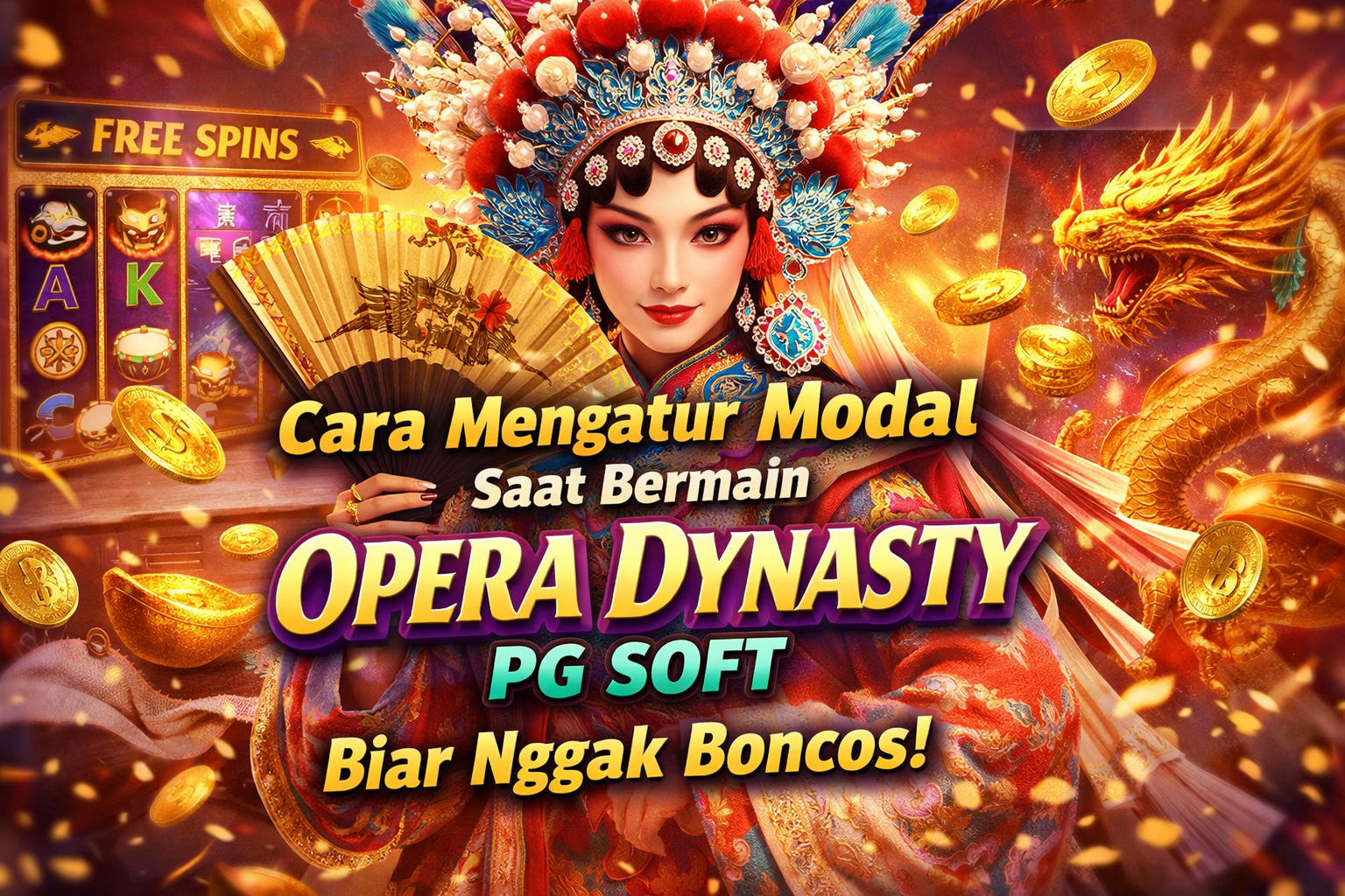 Cara Mengatur Modal Saat Bermain Opera Dynasty dari PG Soft Biar Nggak Boncos