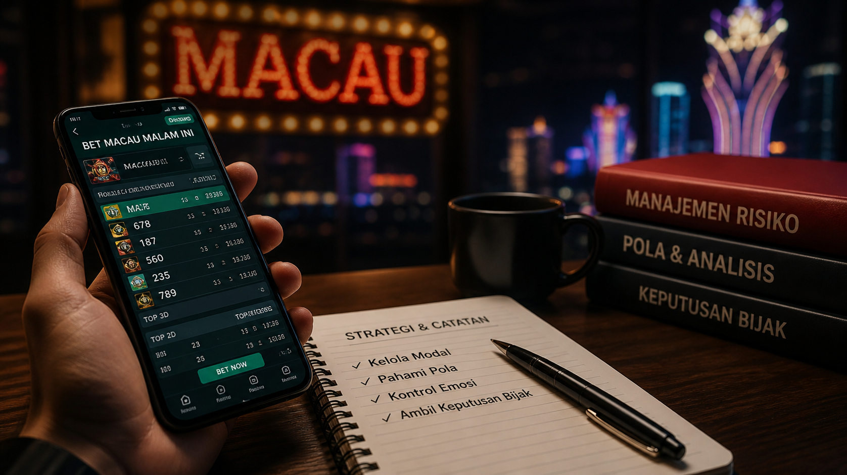 Bet Macau Malam Ini: Memahami Risiko, Pola, dan Cara Bijak Mengambil Keputusan